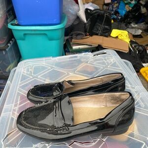 Nine West Women’s Patent Leather Loafers Slip On Shoes Size 7.5M